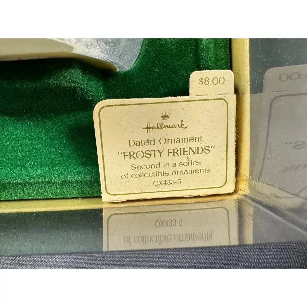 1981 Hallmark Frosty Friends Ornament Second in Series Vintage Keepsake QX433-5
